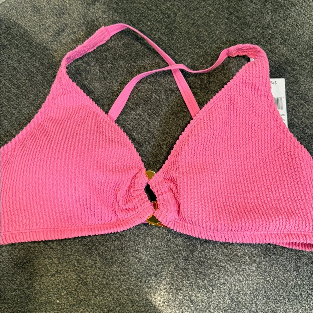 NWT* Pucker Up Two Piece Swim women size 12 Bottom 38 D Top